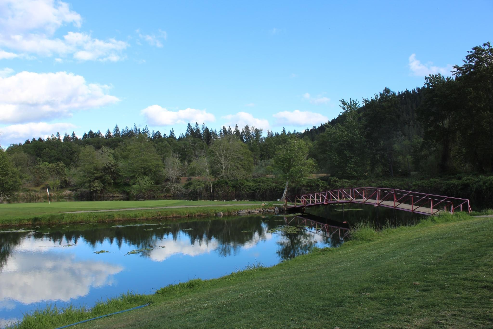 water view Applegate River Golf Course